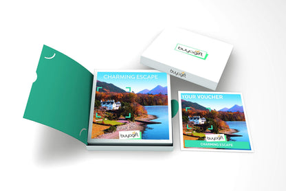 Buyagift 1-Night Charming Escape Gift Experience Box for 2-290 Hotel & Glamping Overnight Stays