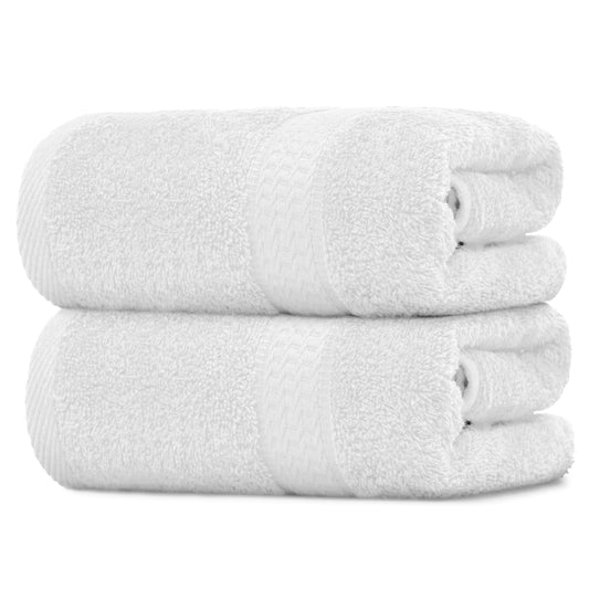 Cotton Bay 2-Piece Bath Sheets Set - Premium Large Bath Towels, Ultra-Soft and Absorbent Bath Sheet Set for Spa, Hotel, or Home Use - 100% Cotton,
