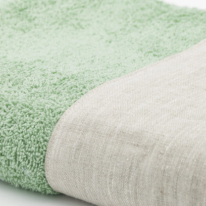 CREOLE Emily Bath Towels, Cotton, Emerald, 1+1, 2 units