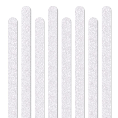 SeKi Non-Slip Strips 45 x 2 cm Transparent for Stairs/Showers/Bathtub - Self-Adhesive Barefoot Friendly Slip Class R9 According to DIN 51130 Non-Slip