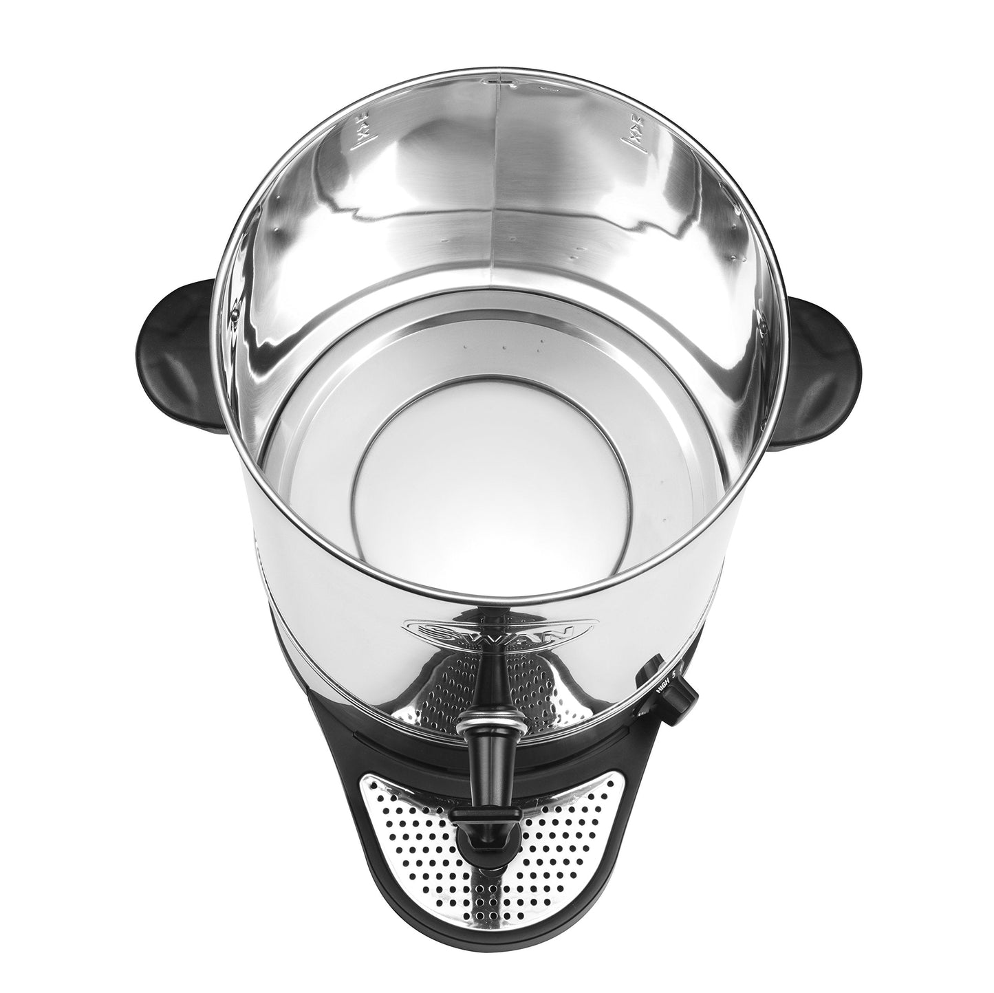 Swan SWU8L Catering Urn with Automatic Temperature Control, Drip Tray, 8L, 1600W, Stainless Steel