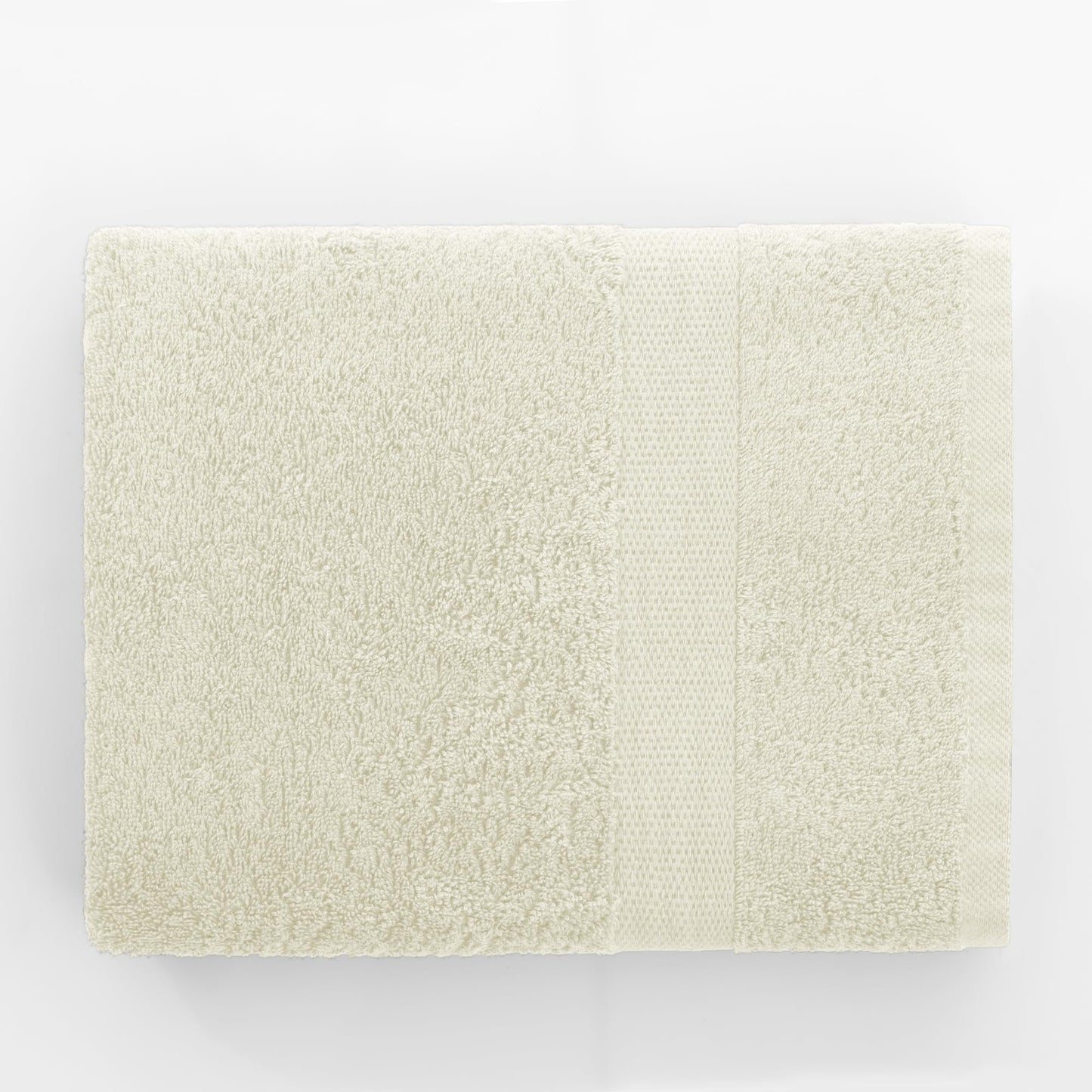 DecoKing Hand Towel 50 x 100 cm Cotton Quality 525 g/m² Ecru Ivory Absorbent Marina