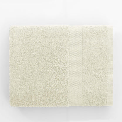 DecoKing Hand Towel 50 x 100 cm Cotton Quality 525 g/m² Ecru Ivory Absorbent Marina