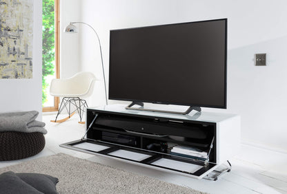 Alphason Chromium Concept TV Cabinet - Black