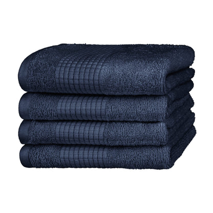 Merana Hand Towel Set, Absorbent, Soft and Lint-, Terry Towelling Guest Towel, Quality Made of Heavy Organic Cotton, 590 GSM