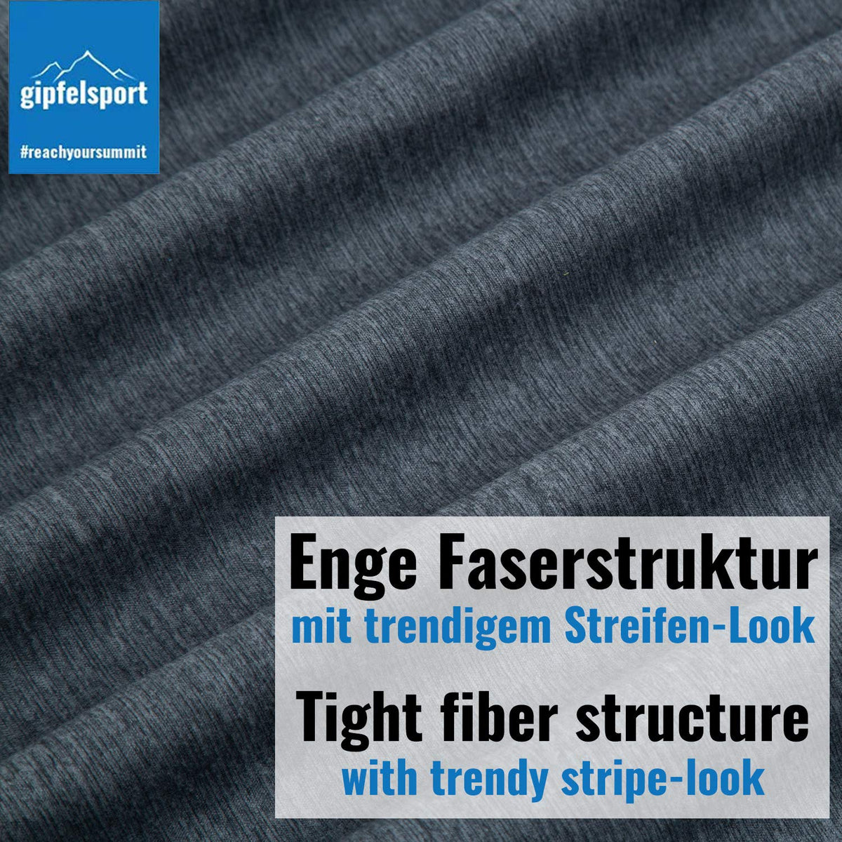 gipfelsport Microfibre Towel | Grey | XL(180x80cm)