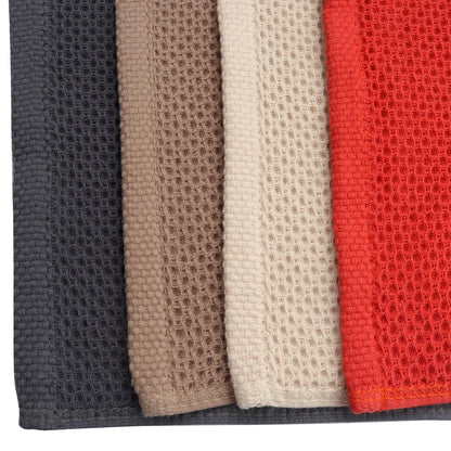 Roellgs 4 Pack Kitchen Bathroom Hand Drying Towels, Wash Towels, Microfibre Hand Towels, Dry Your Hands Immediately