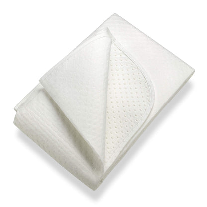 SETEX N450 Mattress Underlay with Grip Pads, Classic Design, White, Polyester, white, 180 x 200 cm