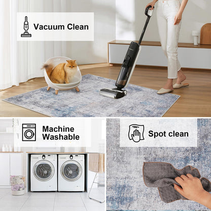 Office Chair Mat 120 x 150 cm, Floor Protector for Office Chair, Anti-Slip