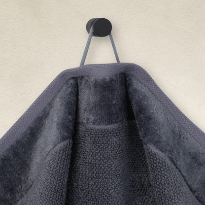 Möve Bamboo Luxe bath towel 80 x 150 cm made of 60% cotton / 40% viscose from bamboo cellulose, stone