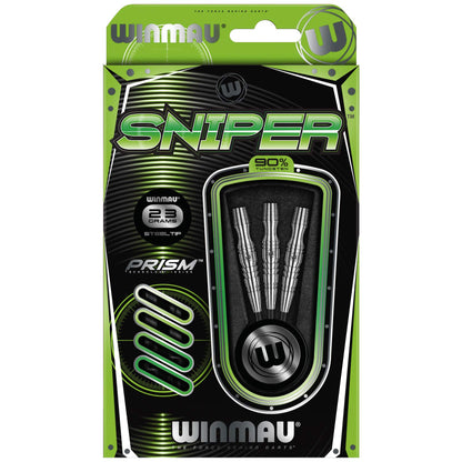 WINMAU Sniper 23 Gram Tungsten Darts Set with Flights and Shafts (Stems)
