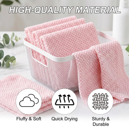 Exfoliating Shower Towel - Deep Exfoliating Towel, Back Scrub Gentle on Sensitive Skin, 3D Weaving   Technique Shower Towel Machine Washable