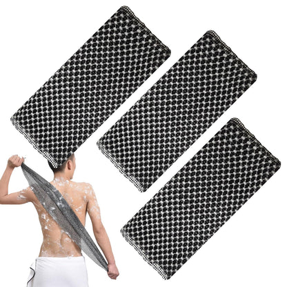 soitzhoc 3 pcs japanese exfoliating shower towel | exfoliating towel, Extra-Long Towel | Suitable for Sensitive and Rough Skin