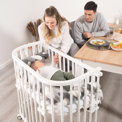 babybay roll kit suitable for all models suitable for parquet 4 pieces, white