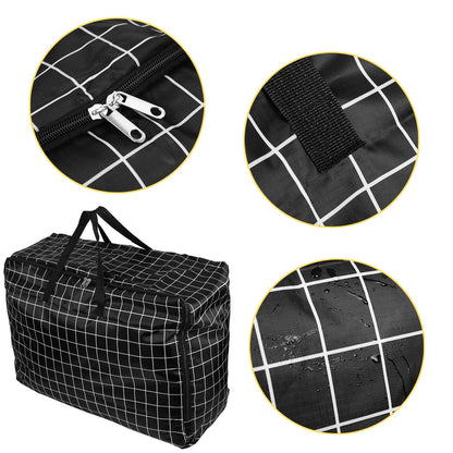 1 Pcs 105L Large Storage Bags For Bedding,Waterproof Moving Storage Bags