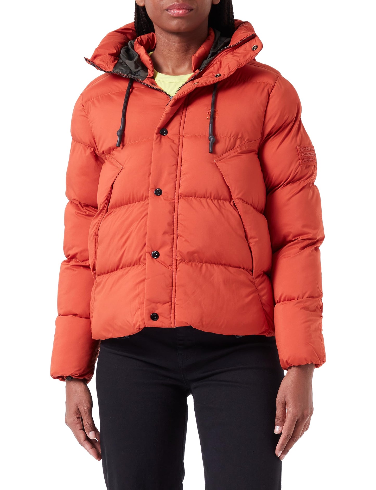 G-Star Women's Whistler Short Puffer wmn, Orange (rooibos tea D23534-D199-G052), M