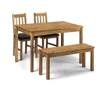 Julian Bowen Oak Wood Coxmoor Bench