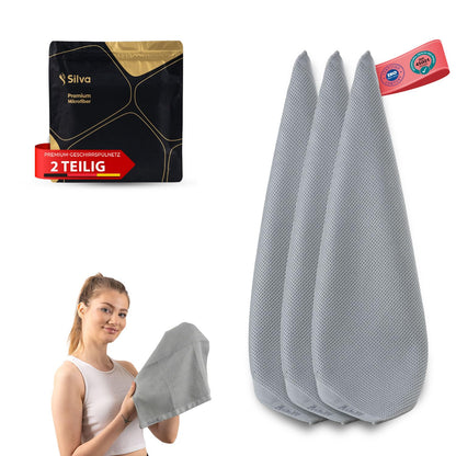 Silva Premium Quality Microfibre Cloths | Streak-Free Bath Cleaning Cloths | Cleaning Cloths for Baths, Sinks, Bathtubs