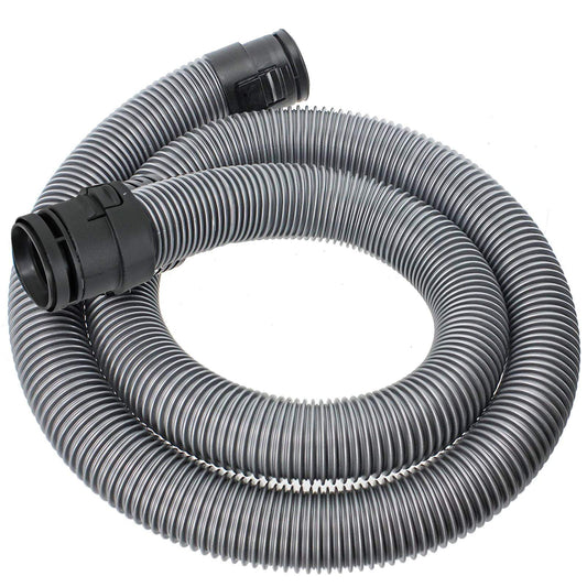 SPARES2GO 2.0m Pipe Hose Compatible with Miele C1 Classic Junior Ecoline Powerline Vacuum Cleaner (38mm, Silver)