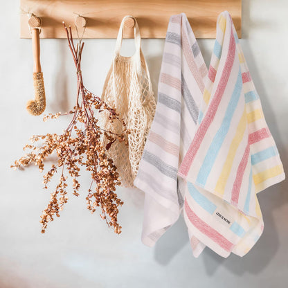 sourcing map 2 Pcs Bathroom Hand Towels Grey/Light Brown Soft Absorbent Face Towels Cotton Wash Cloths 13 x 29 Inch Kitchen Hand Towels for Bathroom