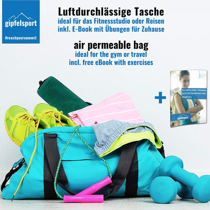 gipfelsport Microfibre Towel | Green | 1 1x S(80x40cm) & 1x L(140x70cm)