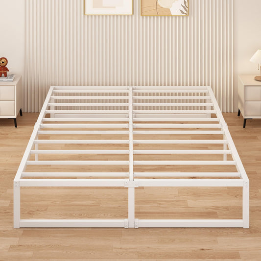 Yicensen Super King Bed Frame 180x200 cm, Metal Bed Frame Super king with Steel Slat Support, Easy Assembly, Noise Free, No Box Spring Needed, 30cm