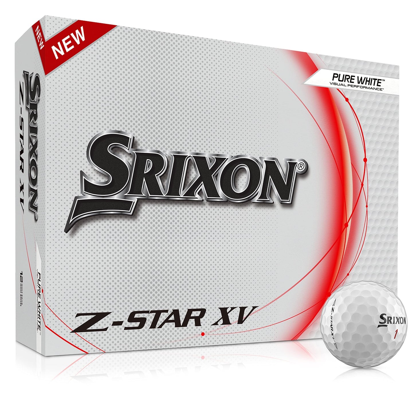 Srixon Z Star XV 8 - Dozen Premium Golf Balls - Tour Level - Performance - Urethane - 4 pieces - Premium Golf Accessories and Golf Gifts