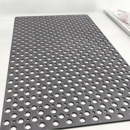 Mofonky Non Slip Shower Mat: 90 x 60 cm Large Shower Mats for Inside Shower - Soft TPE Anti Slip Anti Mould Long Shower Matt with Large Drain Holes