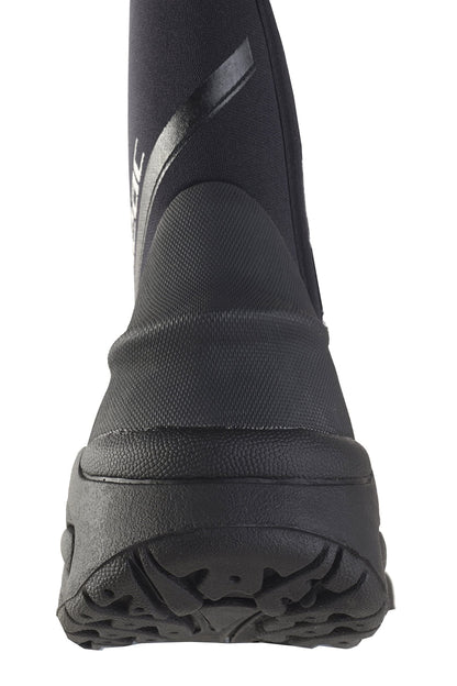 SEAC Pro HD 6mm Neoprene Wetsuit Boots with Side Zipper, Large