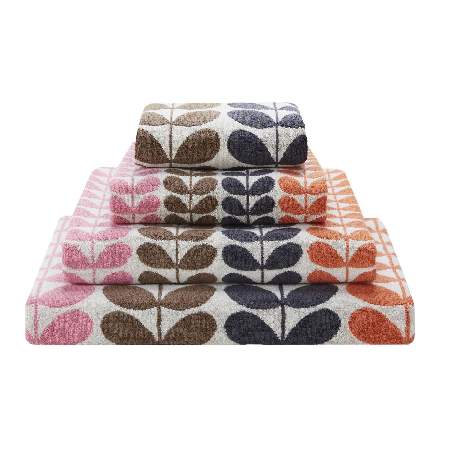 Orla Kiely Bathroom Towels in Multi Stem AuburnSize: Hand Towel, 50x90cm