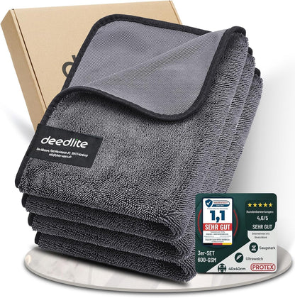 Deedlite Shiny Bath Wipes Drying Towel for Bathroom - Shiny Bath XXL Drying Towel, Microfiber Bath & Kitchen Towels, Super Absorbent Quick Dry