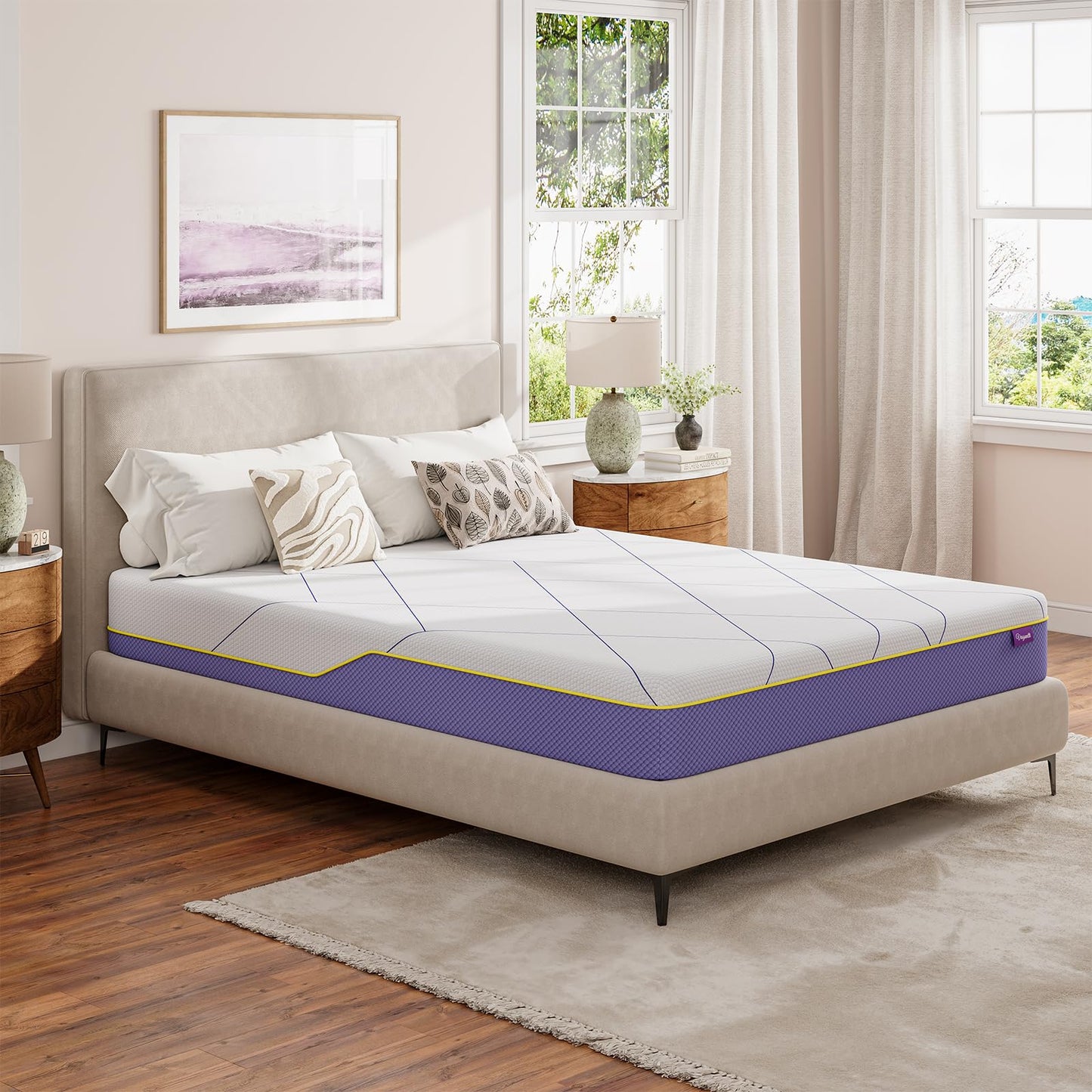 Vesgantti 18CM Cooling Gel Memory Foam Mattress - Small Double, Medium Firm