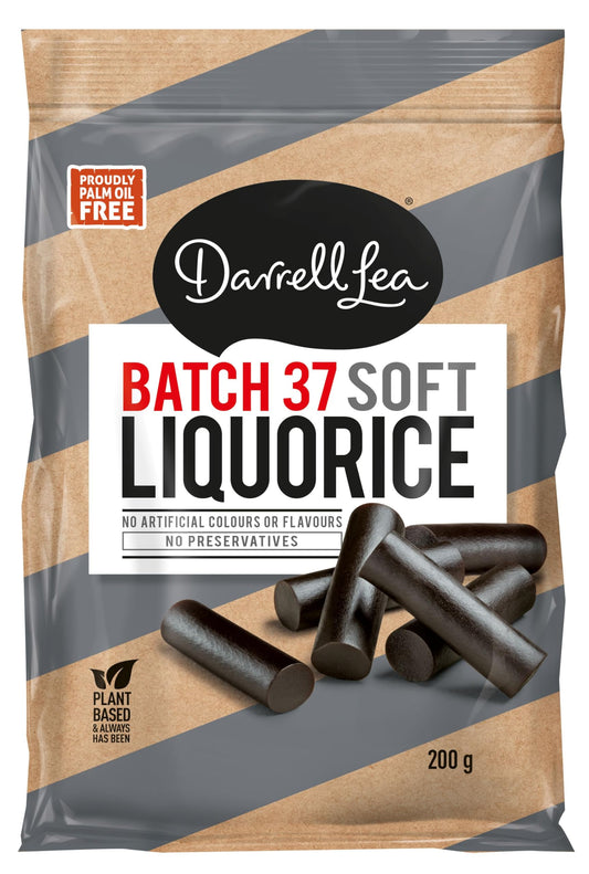 Darrell Lea - Batch 37 Soft Liquorice, 8 x 200g