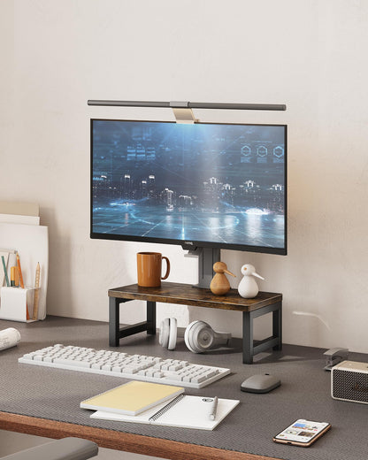 OROPY Wood Monitor Stand Riser, Computer Screen Riser for Office 40x23x14cm