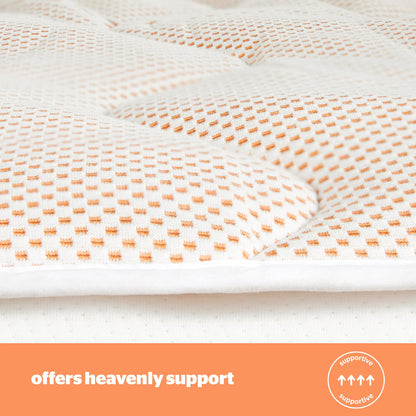 Silentnight Wellbeing Copper Super King Mattress Topper  Benefiting from The Natural Anti-Allergy, Cooling and Anti-Bacterial Properties of Copper