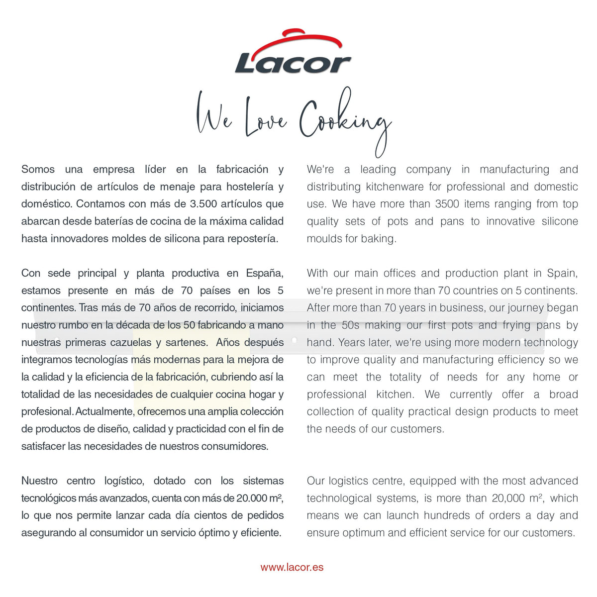Lacor-60761-ORDER Rail 610 MM