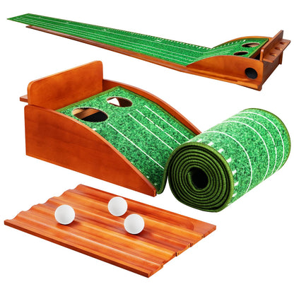 Putting Mat Indoor Golf, Putting Mat, Golf Putting Mat, Golf Mat, Putting Green, Golf Putting Mats for Men Playing Golf Game at Home or Office