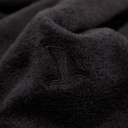 Möve Hand Towels, Black, 80 x 150 cm