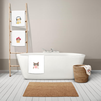 kunlisa Cat Kitchen Towel,Cat Towel,Cat Dish Towel,Cat Gifts for Women,Cat Gifts,Kitchen Towels Decorative Set,Cute Kitchen Towels,Funny Cat