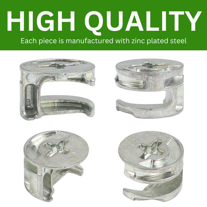Spare Hardware Parts Cam Lock Nut 12MM | Replacement for IKEA Part # 110630 | Pack of 10