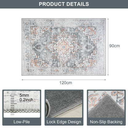 Homcomodar Office Chair Mats for Hardwood Floor 90x120cm Computer Chair Mat for Home and Office Floor Mat for Office Chair Non Slip Rubber
