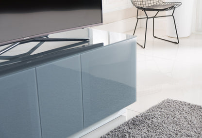 Alphason Element XL 1250 Modular glass TV Cabinet - Grey