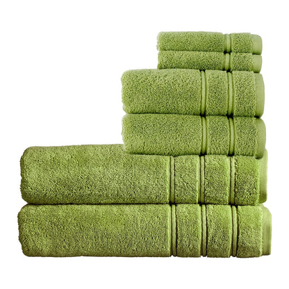 Christy Antalya Bath Sheets Set | 6 Piece | 100% Turkish Cotton | 600GSM | Soft Plush Luxury Towel Set | 2 Bath Sheets 2 Hand Towels 2 Face Cloths