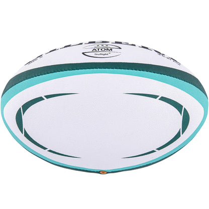 Gilbert Atom Rugby Ball [Each] ? GREEN ? SIZE 5 ? Conforms to World Rugby specifications