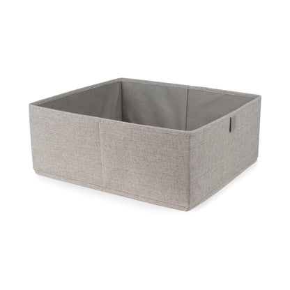Compactor Oxford Large Drawer Organizer - Grey, 42X36X16.5 cm, Oxford Fabric and Cardboard, Sku: RAN10732