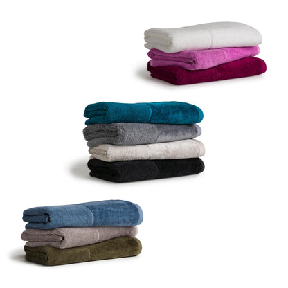 Möve Bamboo Luxe soap cloth 30 x 30 cm made of 60% cotton / 40% viscose from bamboo cellulose, silver grey