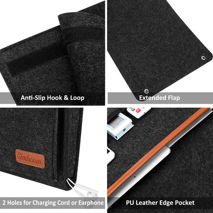 SIMBOOM Sofa Armrest Hanging Storage Bag - Dark Grey