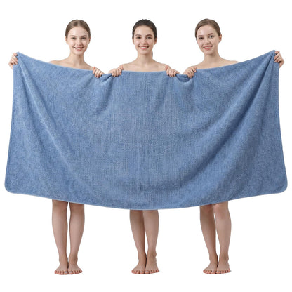REDKISS 1-Pack Extra Large Bath Towels-100x200CM Microfibre Towel for Adult