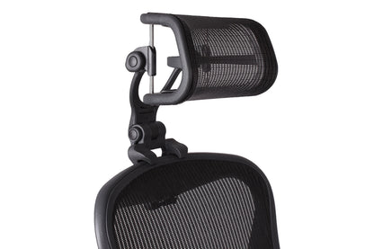 Original Headrest for the Herman Miller Aeron H4 Carbon Chair | Colors and mesh matching the Aeron Classic Chair 2016 and earlier models