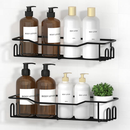 HapiRm Shower Shelf No Drilling - Stainless Steel Bathroom Shower Storage
